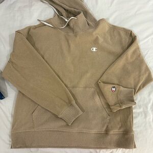 Champion Beige Pullover Sweatshirt
